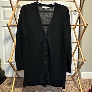 LOFT Classic Black Cardigan